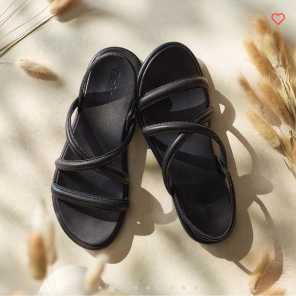 OluKai Shoes - OluKai Tiare Strappy Leather Sandals